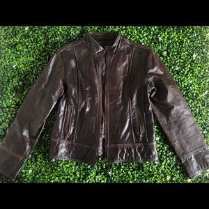 Vintage leather jacket 👜